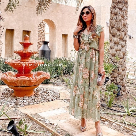 🔥Last 2🔥 ZARA Floral midi dress - Picture 3 of 10